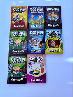 Dav Pilkey Dog Man and Cat Kid Comic Club Book Lot. Zip code: 33177 $33.00