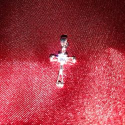New Silver Cross Necklace Charm