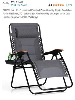 Foldable Lounge Chair / Patio Chair 