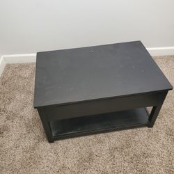 Black Lift Top Coffee Table