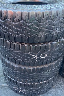 4 Llantas Usadas Good Year Wrangler Ultraterrain Lt 265/70/17