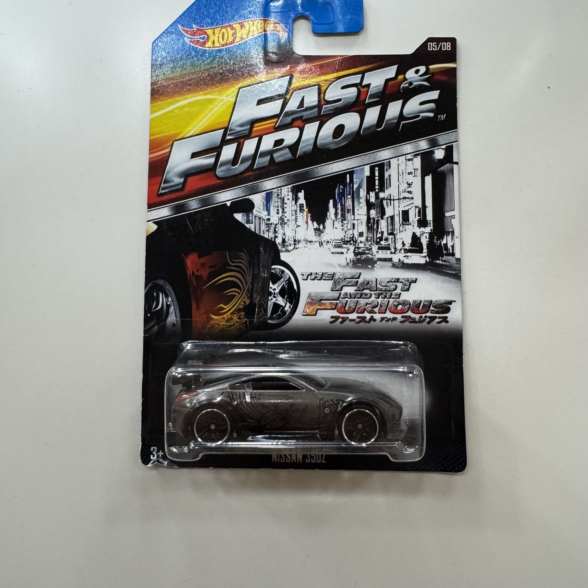 Hot Wheels Fast & Furious Nissan 350Z 5/8 Walmart Exclusive Tokyo Drift