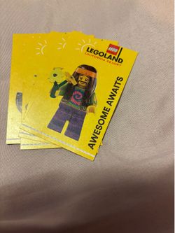 4 legoland hopper complementary tickets