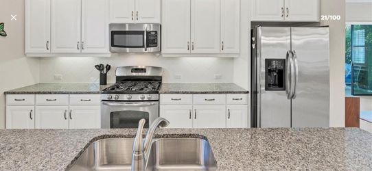 GE Stainless Steel 3 piece appliance set