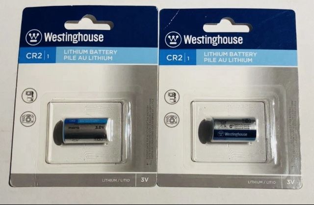 Westinghouse Lithium Battery Replaces CR2 For Photography & Digital Cameras, New