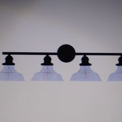 Black Bath Vanity Light 