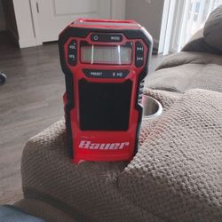 Bauer  20v   Cordless. Bluetooth. Radio