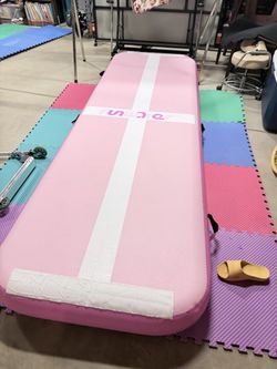 New in box 10ft Dual-Sided Inflatable Gymnastics Mat