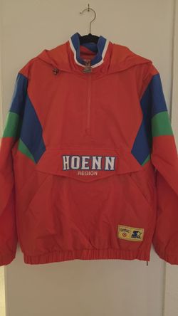Pokemon Starter Hoenn Region Pullover Jacket - Red pokemon x Target Small