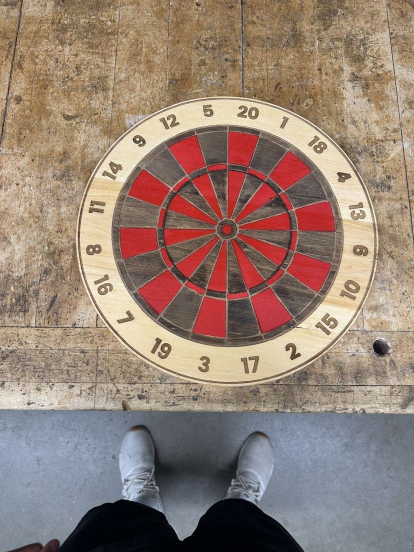 Hand Made Dart Board
