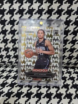 2023-24 Panini Prizm Monopoly Millionaire White Jett Howard Ultra Rare RC