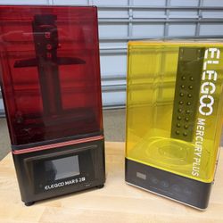 ELEGOO Mars 2 Pro 3D Resin Printer + Mercury Plus Wash & Cure Bundle