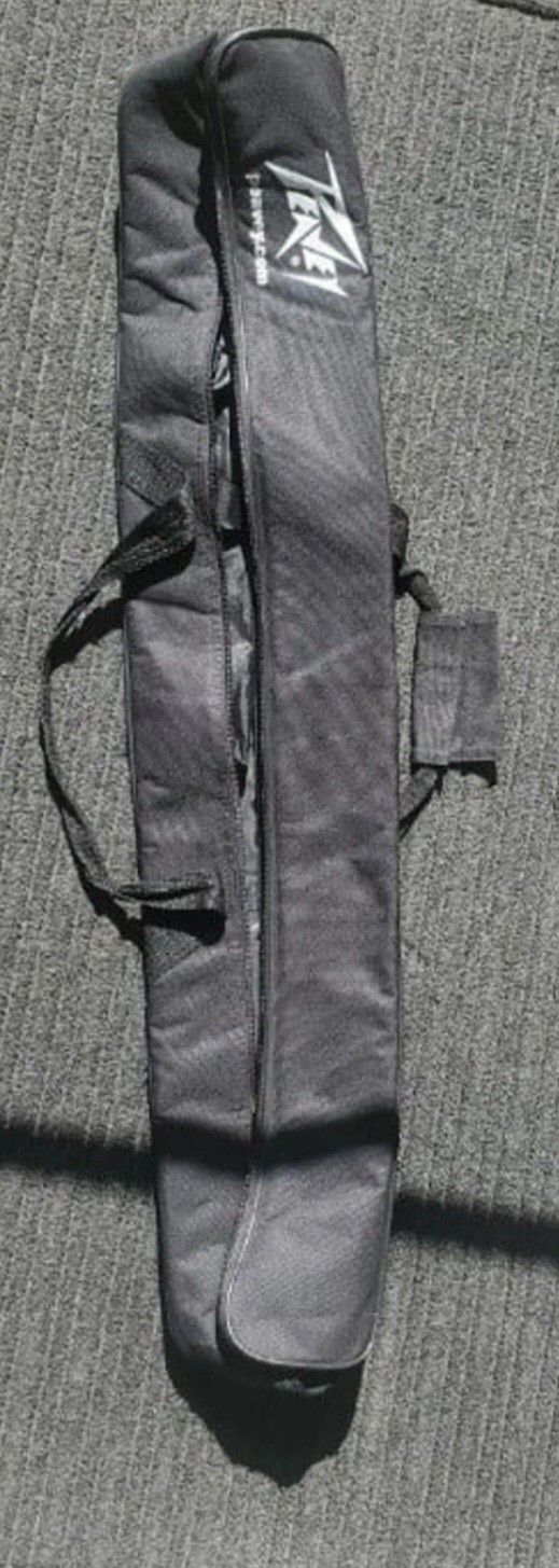 Peavey Audio Microphone Stand & Mic/Cord Soft Carrying Case w/ Handles RARE