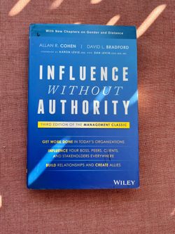 Influence Without Authority Third Edition