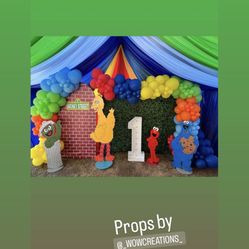 Sesame Street Props 