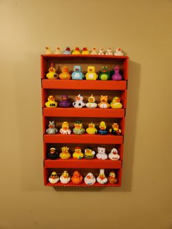 Rubber Ducky collection with shelving