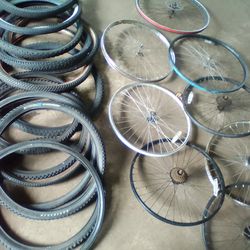 Bike tires and rims 26"-29"