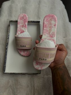 Christian Dior Paris Slide Sandals