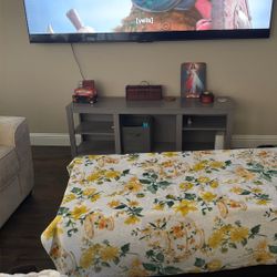 grey 72inch tv stand 