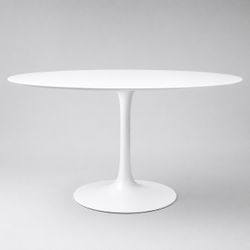 NEW-Lippa 60” Oval Pedestal Table