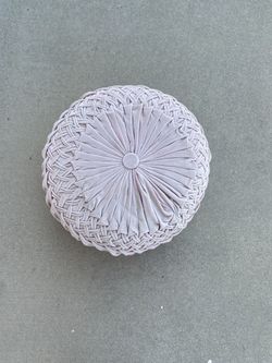 Blush Ottoman Home Decor