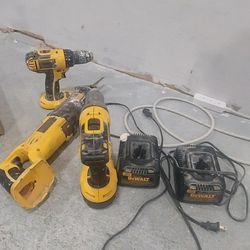 Dewalt Tools (Drills, Sawzalls) 