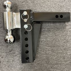 Black / Chrome Adjustable Dual Ball Mount ( Negotiable )
