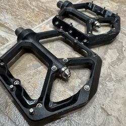 Spank Ozzy  Pedals - Platform, Aluminum, 9/16", Black