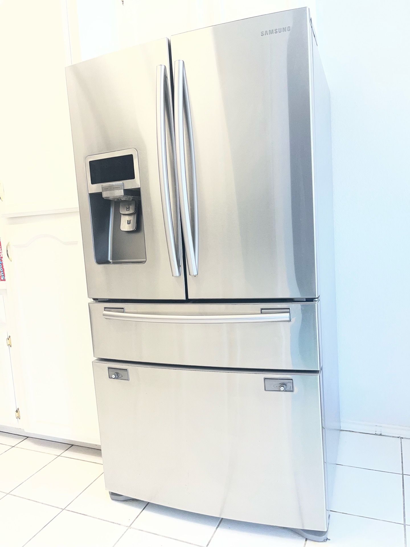 Samsung stainless steel fridge 4 door! $350