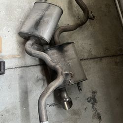 OEM 2015-2017 Ford Mustang Exhaust Muffler + Pipe