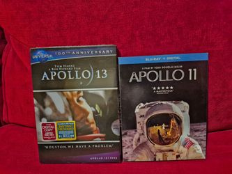 Apollo 13 (new) and Apollo 11 DVD/Blu-ray (Skokie)