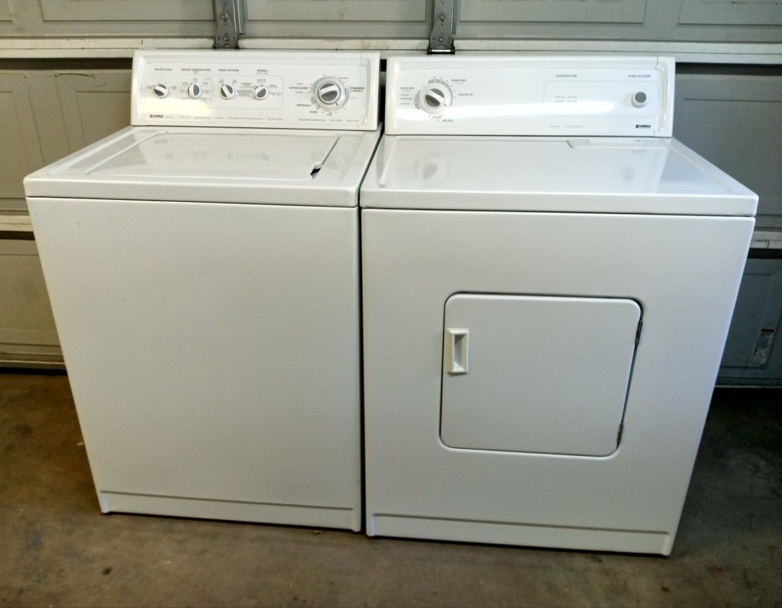 Kenmore Heavy Duty Electric Washer & Dryer Set *Will Deliver*