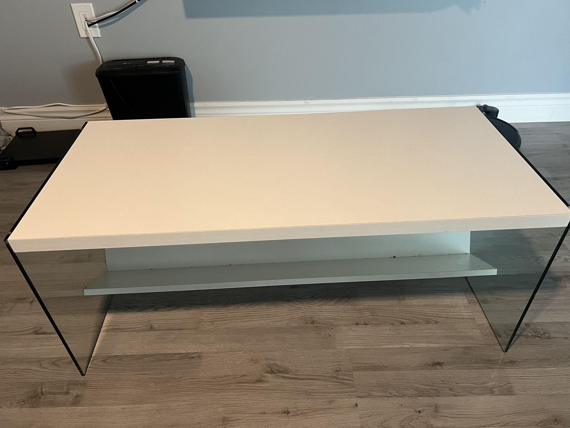 Wood/Glass Coffee Table