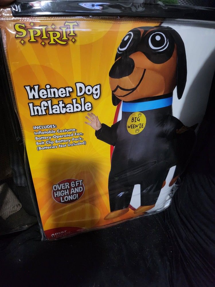 Weiner Dog Inflatable Costume