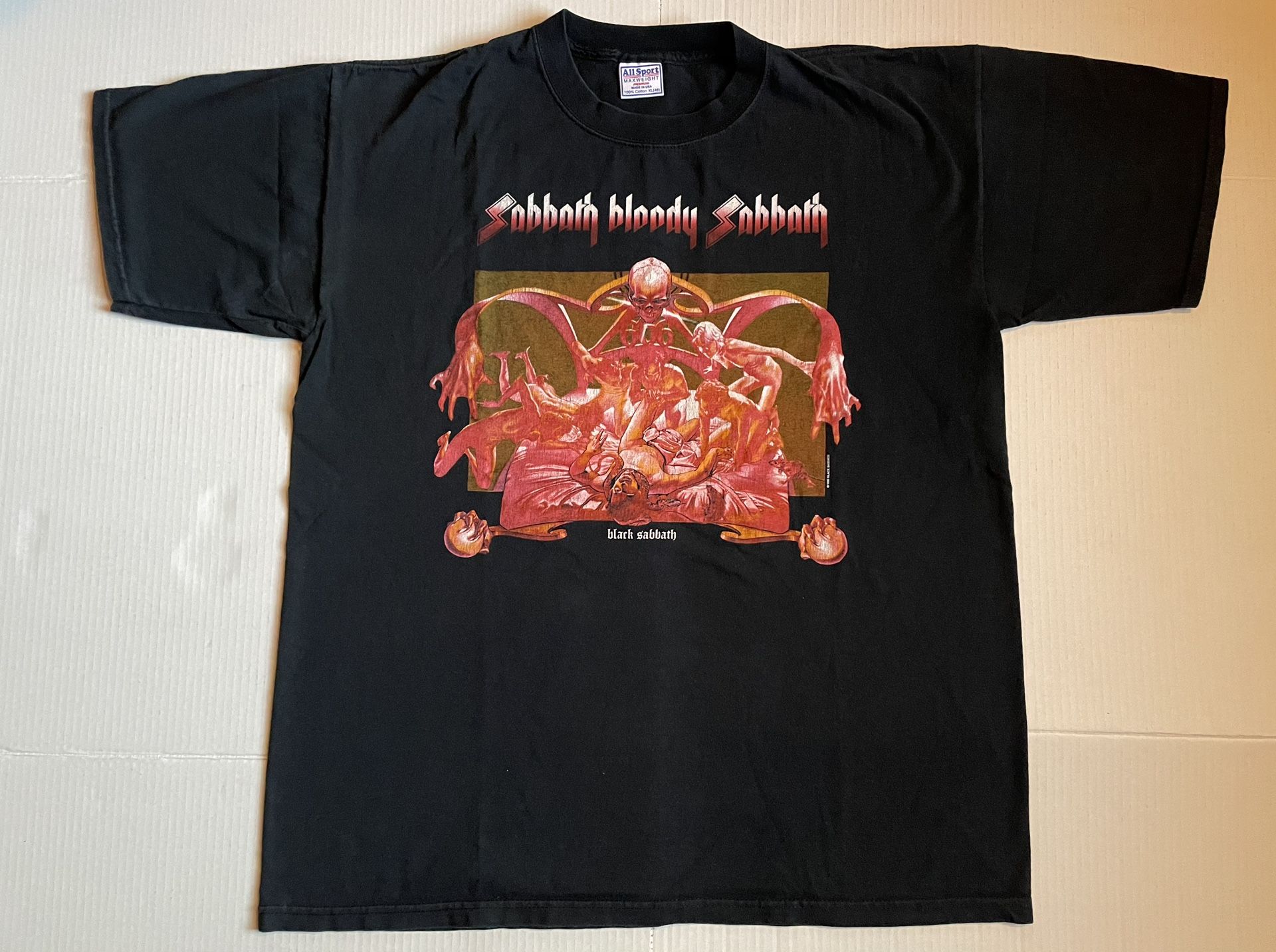 Black Sabbath Sabbath Bloody Sabbath 1999 Vintage T Shirt XL