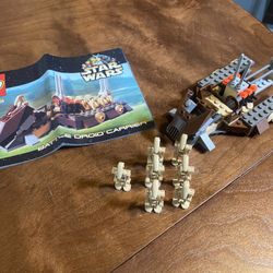 LEGO Star Wars 7126 Battle Droid Carrier 100%