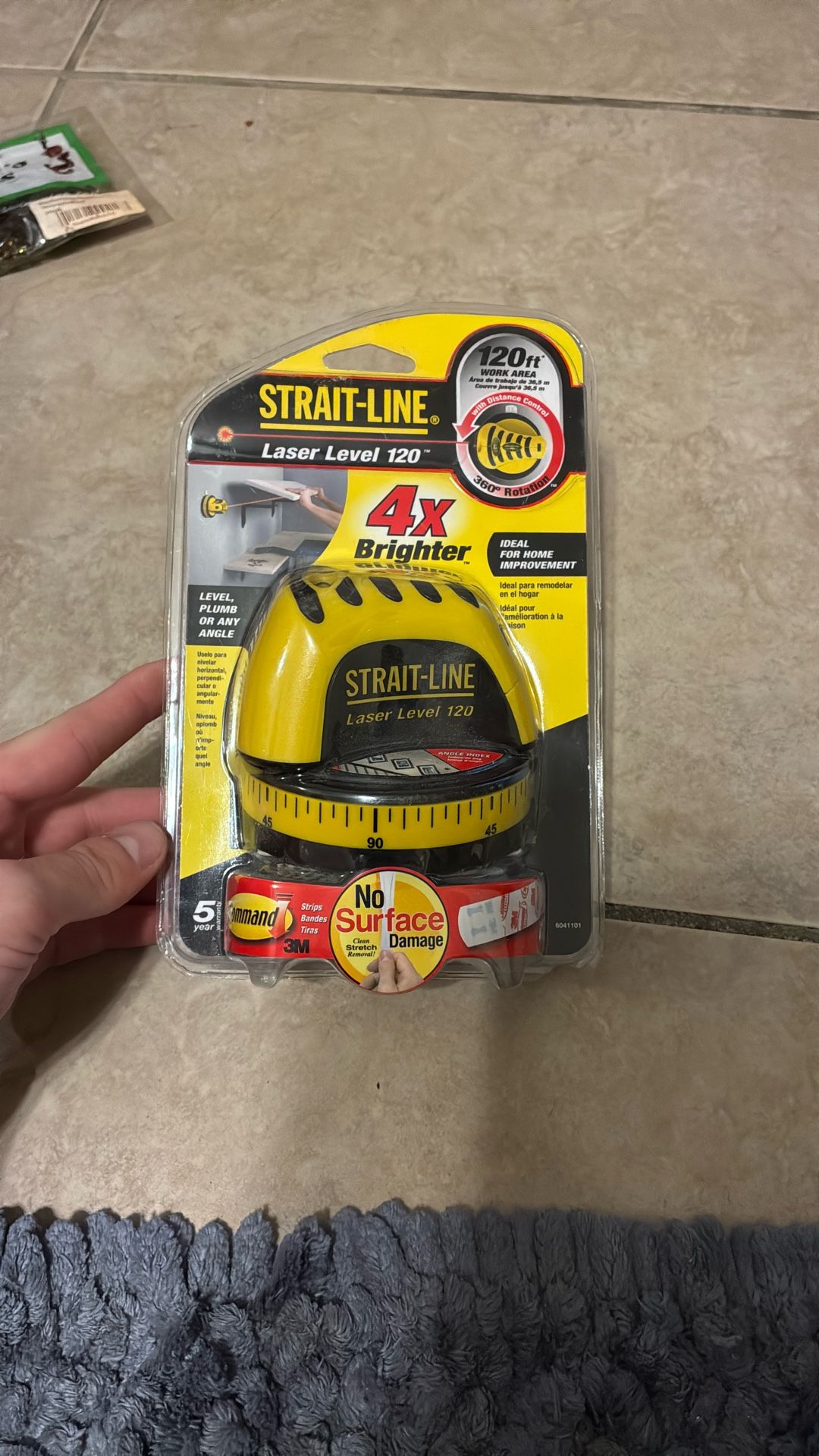 Strait-Line Laser Level 120 4x Brighter Brand New