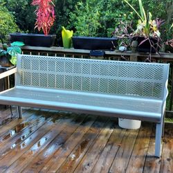 Heavy Duty Aluminum Bench