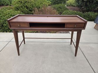 Mid-Century Style Desk / Console – 52”