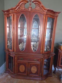 Elegant 3-Piece Traditional Wood Dining Room Set – $1,800 OBO