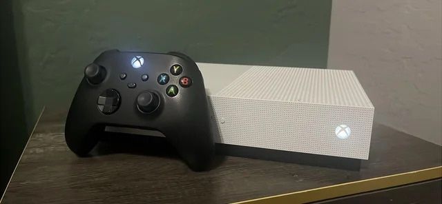 Xbox ONE S: Disc Tray Included. 1 Terabyte Storage. CONTROLLERS NOT INCLUDED