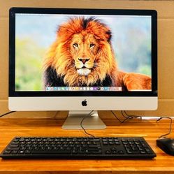 APPLE IMAC 27” 2013 3.2GHz i5 8GB RAM 1TB CHIPPED GLASS