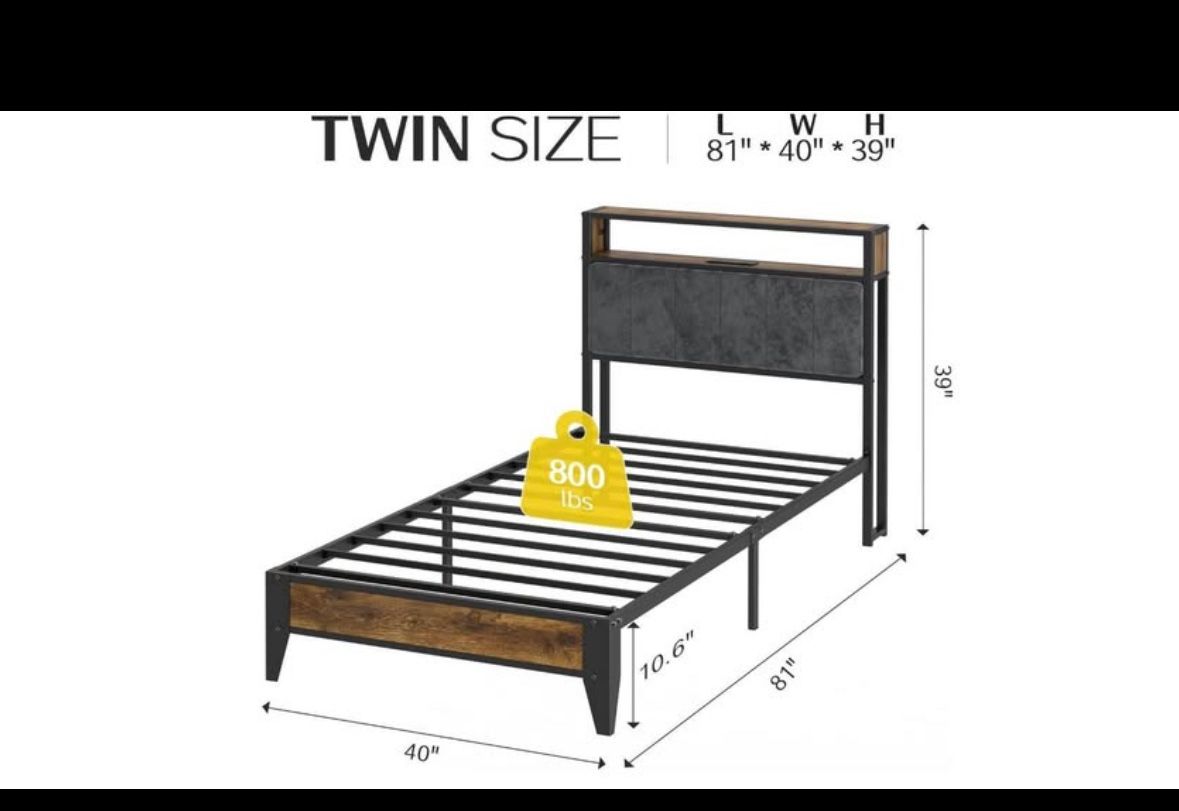 Twin Bed