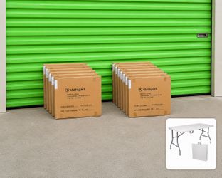NEW! White Folding Tables