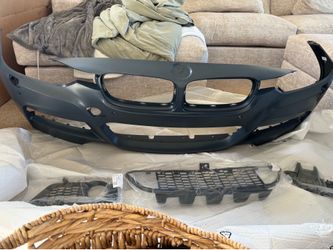 2016 3 series m sport package front bumper plus all 3 grilles