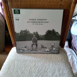 GEORGE HARRISON - ALL THINGS MUST PASS. 50 TH Anniversary Box Set. 3 LPS on 180 Gram Vinyl. New Sealed. Mint