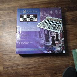Chess Glass Playing Board 