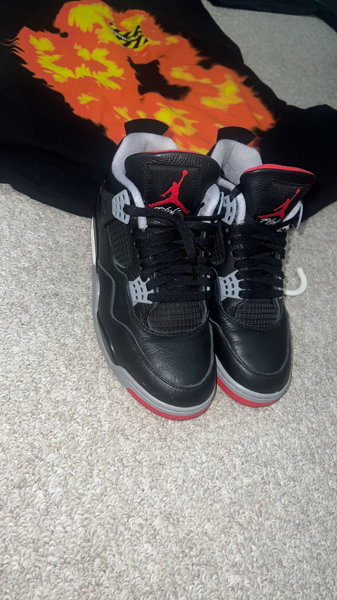 Jordan Bred 4s Reimagined Size 8 With Box New