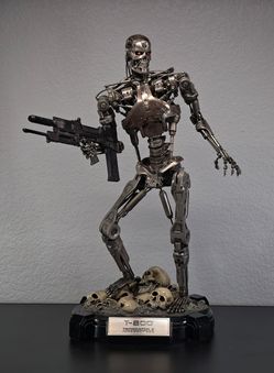 Cinemaquette STAN WINSTON Terminator T-800 Skeleton Statue #33/1000