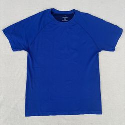 Fabletics T Shirt Mens L Large Surf Short Sleeve Crew Nylon Blend Workout Train